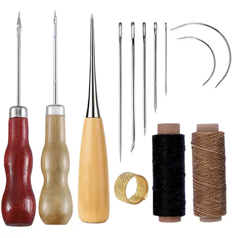 Leatherwork Thread - 13종 가죽 바느질 세트 핸드백 신발