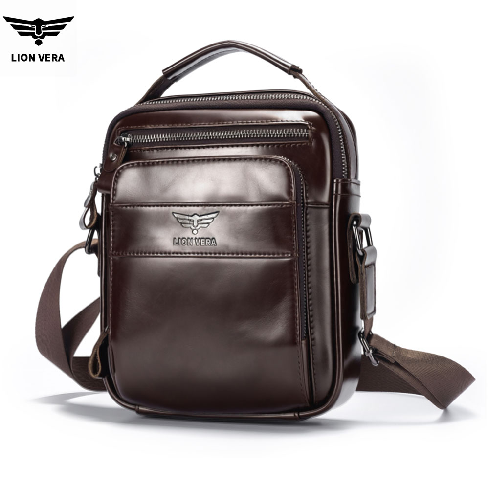 Leatherwork Thread - LION VERA 남성용 정품 가죽 숄더백