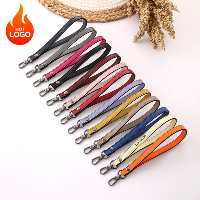 Leatherwork Keychain - 맞춤형 로고 키체인 빈 가죽 레이저