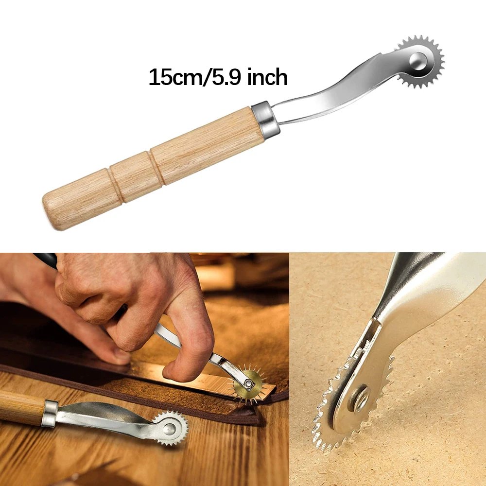 14PCS 가죽 공예 바느질 키트 왁스 스레드 나무 손 - Leatherwork Thread 리뷰 및 가격