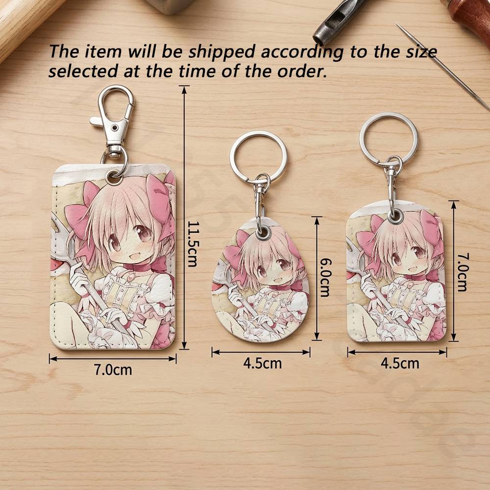 마법소녀 마도카 마도카 홀더 키체인 은행 비즈니스 업무 - Leatherwork Keychain 리뷰 및 가격
