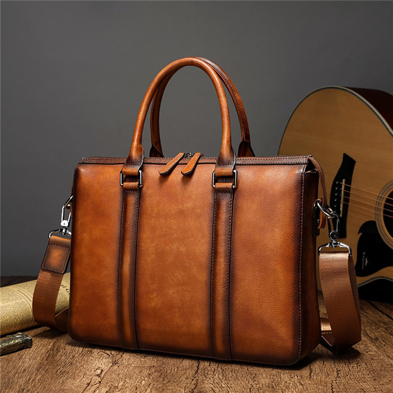 예티즈 비즈니스 최고급 가죽 서류 가방 |   14인치 - Leather Work Bag Mens 리뷰 및 가격