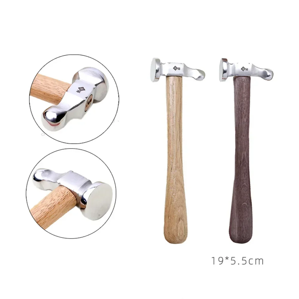 스테인레스 스틸 라운드 헤드 해머 미니 나무 전문 손  - Leatherwork Hammer 리뷰 및 가격
