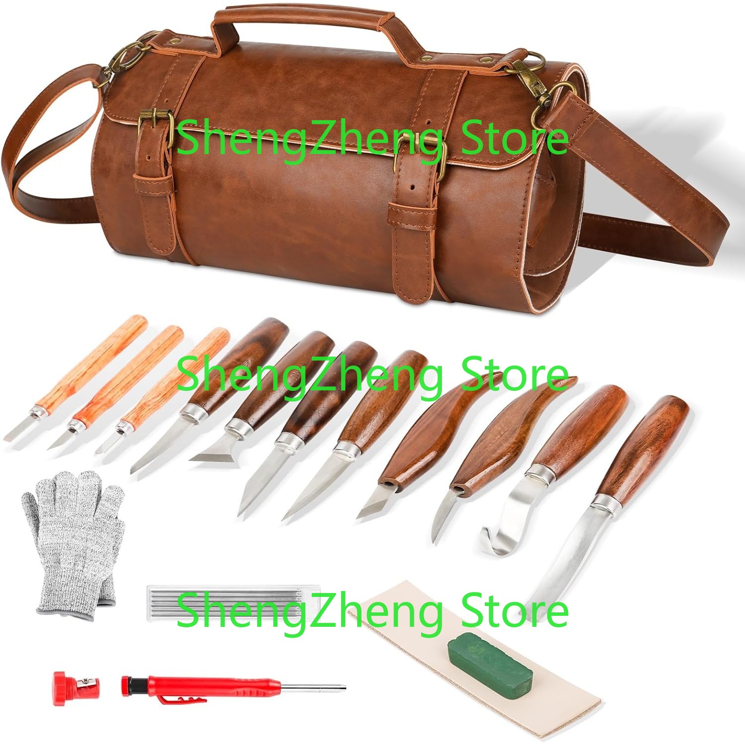 나무 조각 도구 세트 키트 초보자 및 목수 전문가를 위 - Beginner Leatherwork Kit 리뷰 및 가격