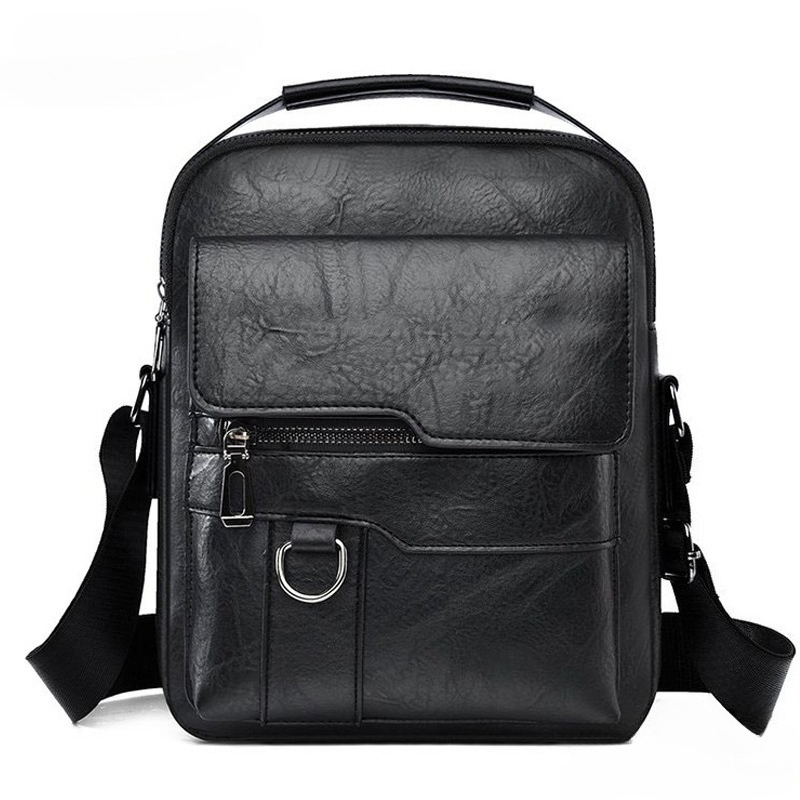 핫한 한국 스타일 남성 캐주얼 숄더백 다층 러기드 캔버 - Leather Work Bag Mens 리뷰 및 가격