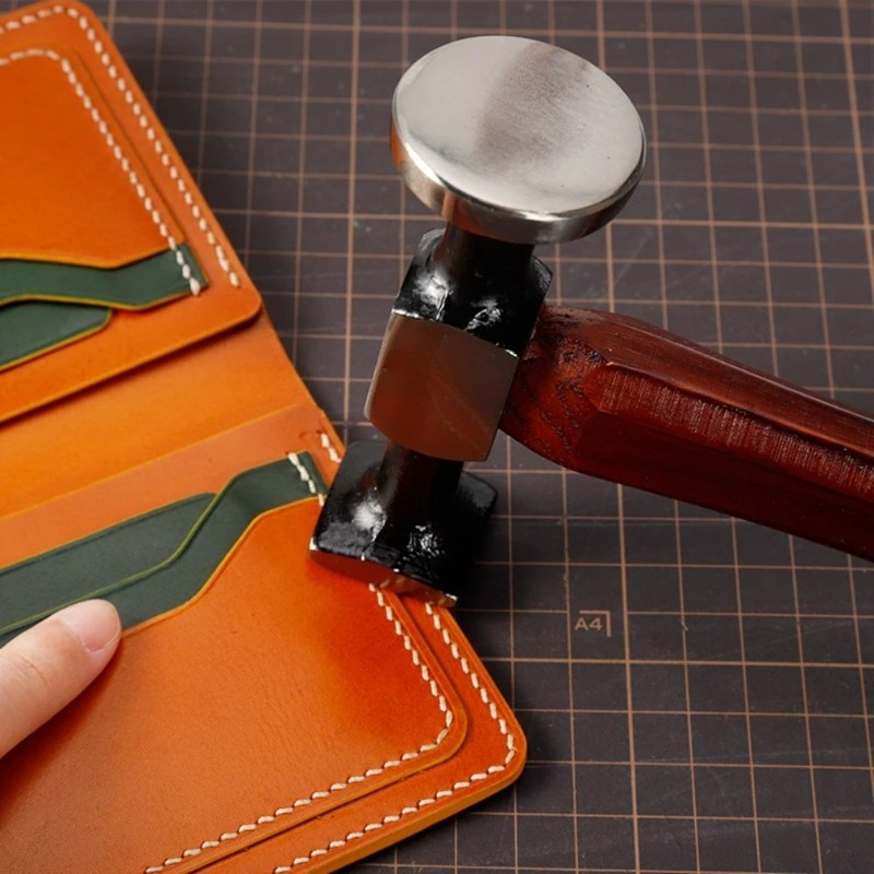 1PC 탄소강 이중 헤드 가죽 망치, 부드러운 가죽 세 - Leatherwork Hammer 리뷰 및 가격