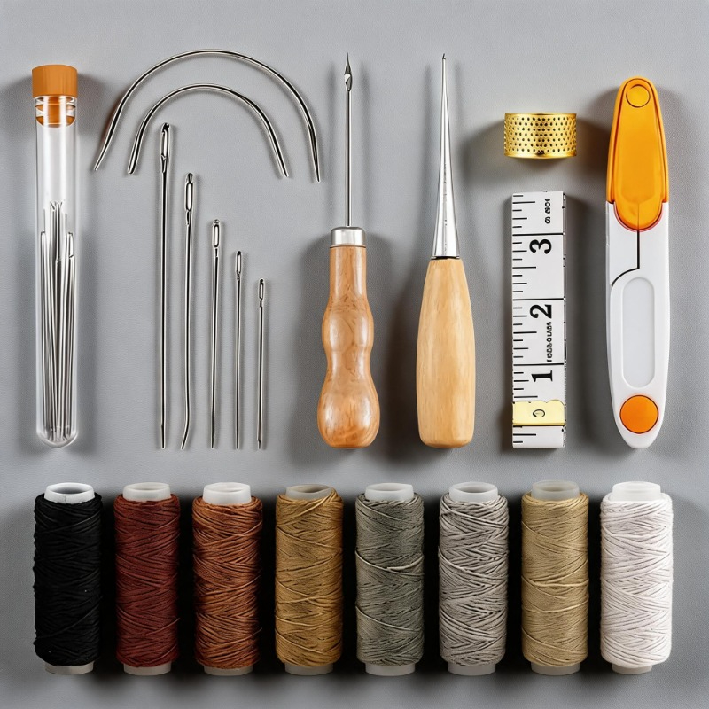 가죽 공예 작업 도구 스티칭 재봉 키트 수리 세트 (왁 - Beginner Leatherwork Kit 리뷰 및 가격