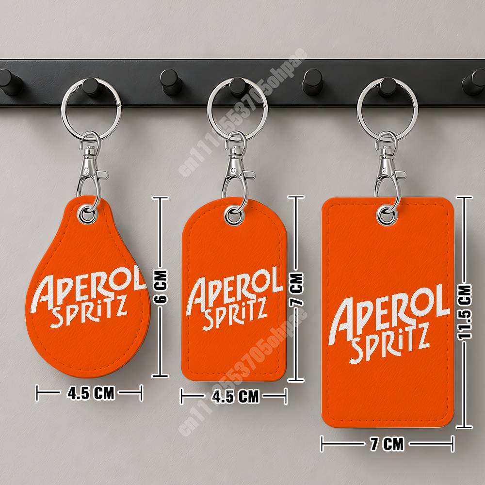 오렌지 프로세코 A-아페롤 S-스프리츠 가죽 키체인 카 - Leatherwork Keychain 리뷰 및 가격