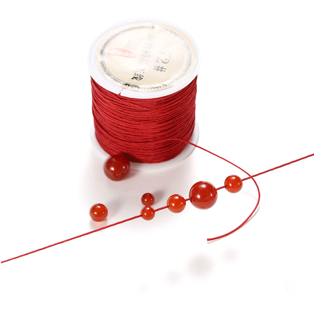 50M/롤 0.8mm 나일론 스레드 코드 중국어 매듭  - Leatherwork Thread 리뷰 및 가격