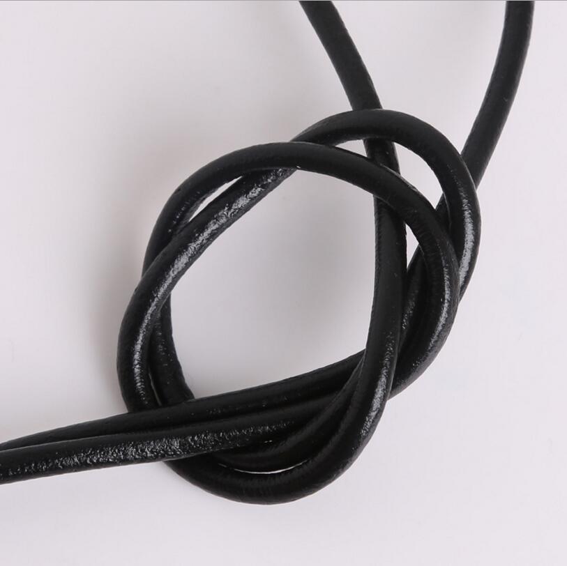 단일 가닥 블랙 정품 가죽 코드 1.5mm 3mm 4m - Leatherwork Thread 리뷰 및 가격