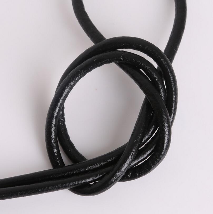 단일 가닥 블랙 정품 가죽 코드 1.5mm 3mm 4m - Leatherwork Thread 리뷰 및 가격