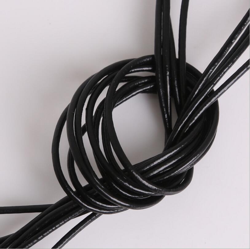 단일 가닥 블랙 정품 가죽 코드 1.5mm 3mm 4m - Leatherwork Thread 리뷰 및 가격