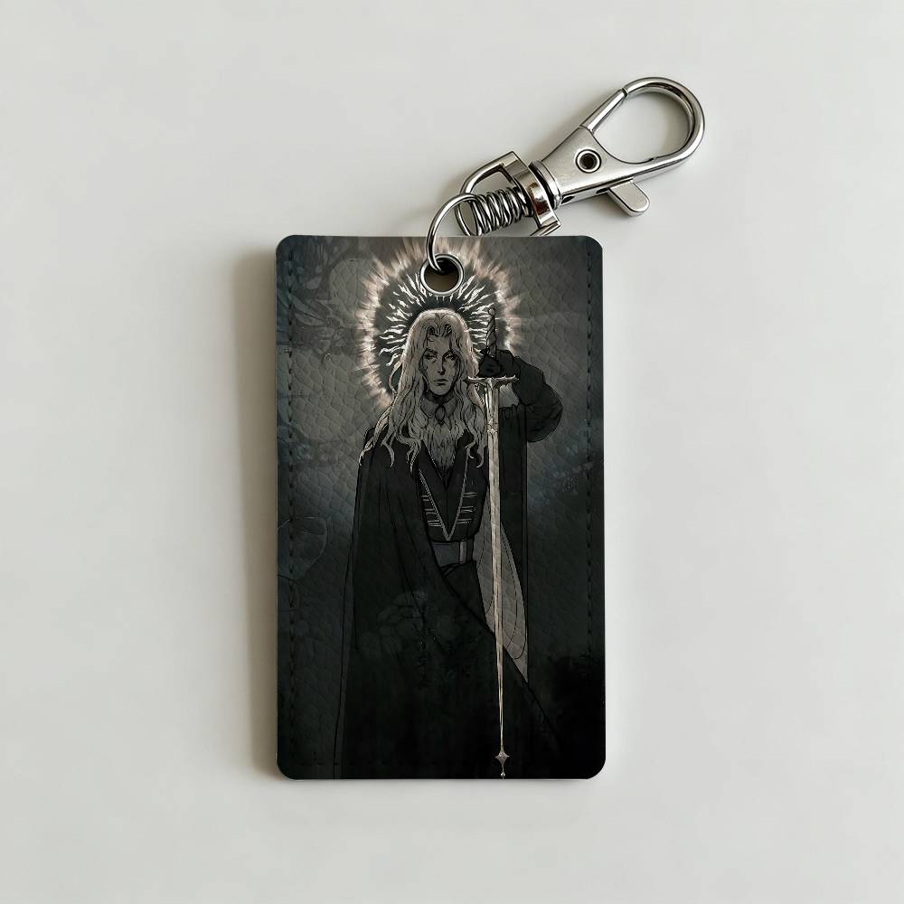 게임 C-Castlevania Alucard 배지 홀더 - Leatherwork Keychain 리뷰 및 가격